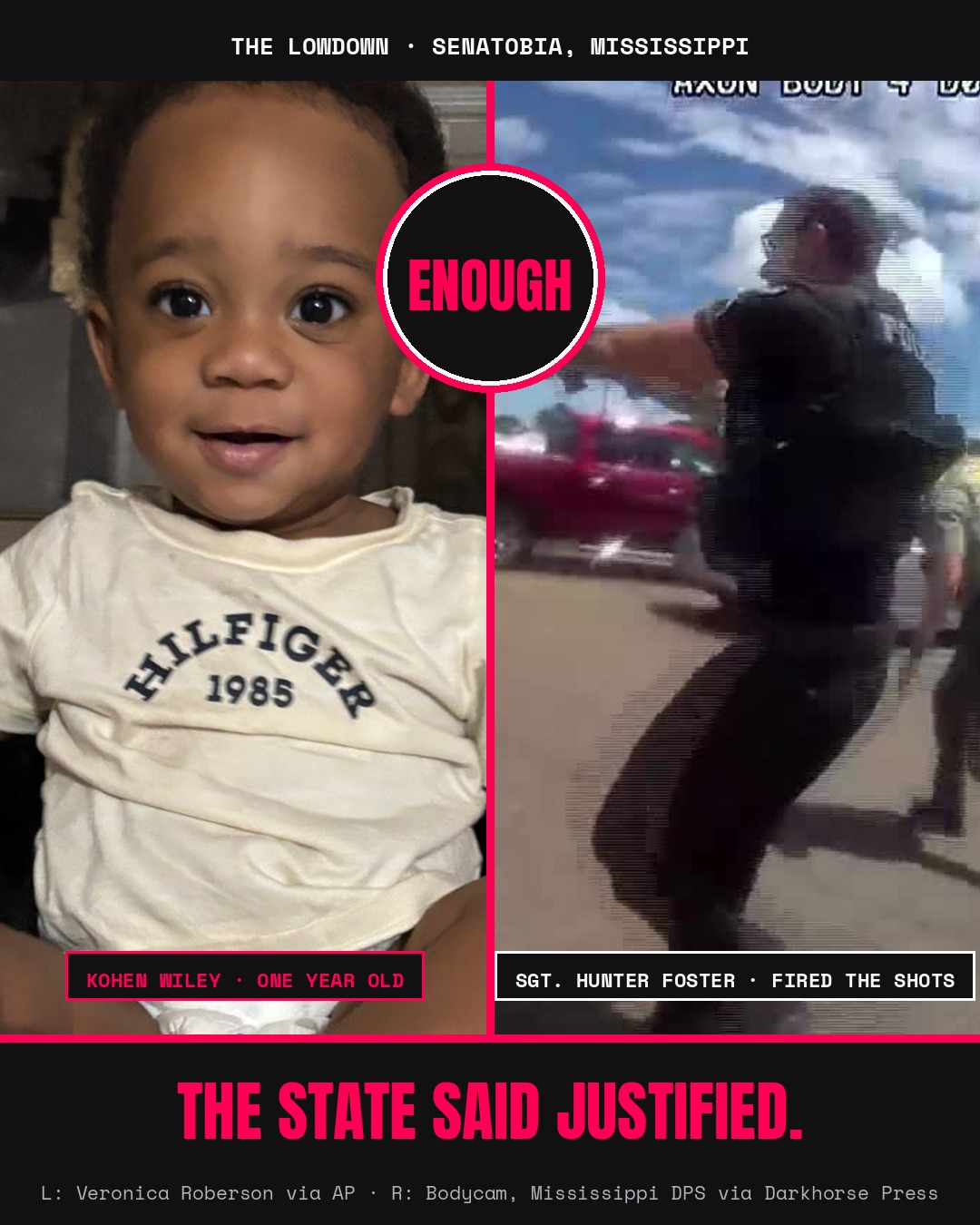 Kohen Wiley Was One — They Shot Into a Diaper Run and Mississippi Called It Justified